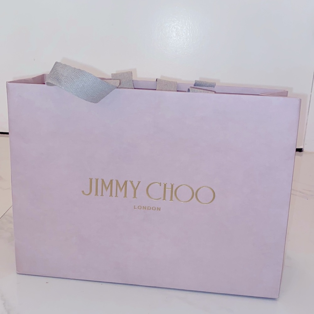 Jimmy choo shopping bag